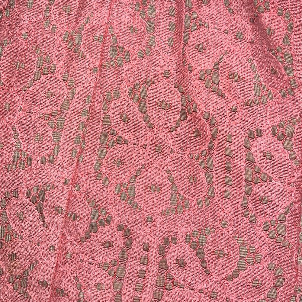 Corey Lynn Calter Lace Crop Pink Pants Purchased from Anthropologie Sz 4 - Picture 6 of 10